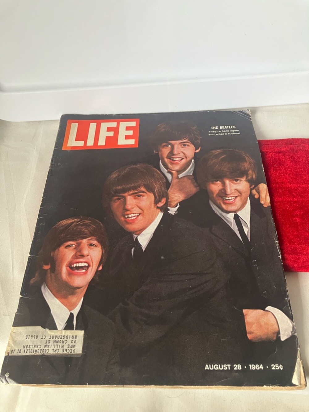 Beatles Life Magazine August 28 1964 Music History Pop Culture 60s Memorabilia